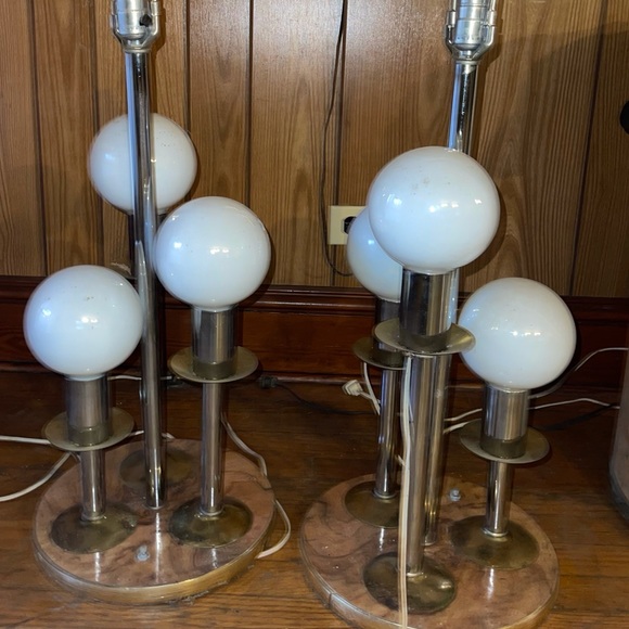 1960s Robert Sonneman Globe Table Lamp Vintage - Picture 9 of 9